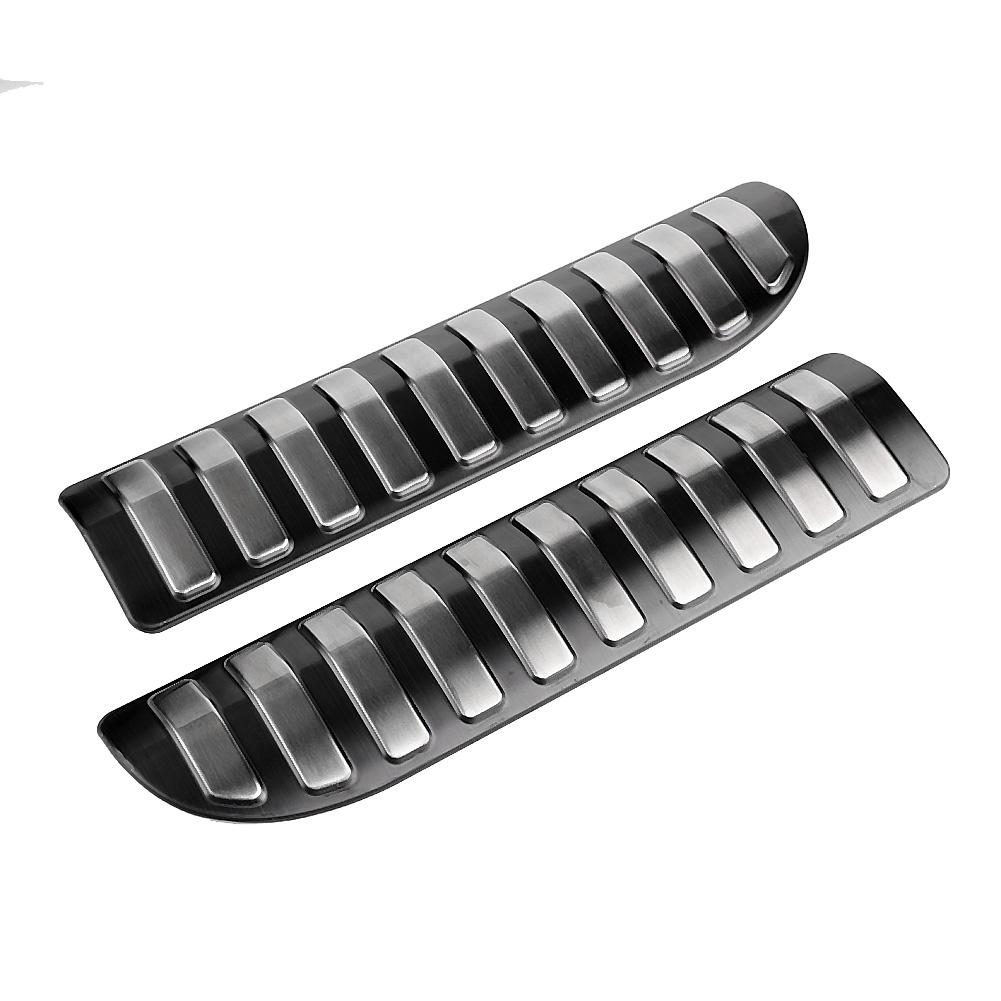 

2 шт. Защитная накладка на внутренний задний бампер автомобиля, накладка на порог, подходит для Range Rover Sport 1419