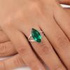 Chrome Diopside Gemstone 925 Solid Silver Jewelry Handmade Ring For Wedding Gift RR-23-4