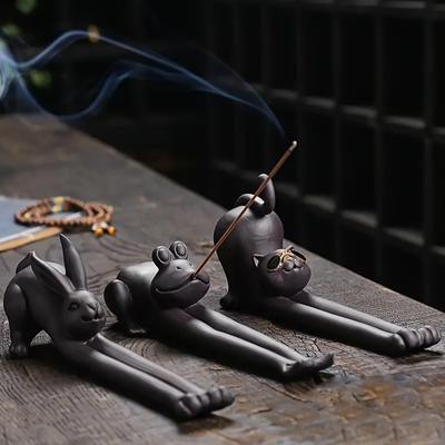 1PC Incense Holder Home Furnishings Incense Burner Creative Sandalwood New Products Ceramics Multi-Style