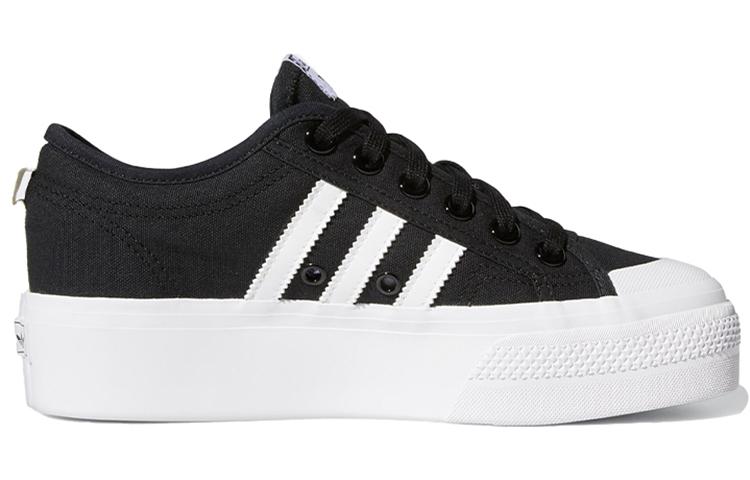 Nizza Wmns Adidas Originals Plateau 'Schwarz' Damen FV5321