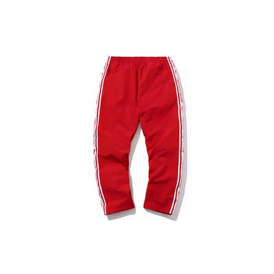 Li-Ning Series New York Fashion Week Retro Track Pants Unisex Bottoms White Red AYKN371-2