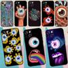 Hands with Eyes Phone Case For iPhone 17 Air 11 14 15 16 Pro Max Plus 12 13 Mini 16e 17 Pro Max Back Cover