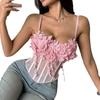 Women's Fashion Street Style Sexy Hot Girl Lace Trim Bow-Tie High-End Fishbone