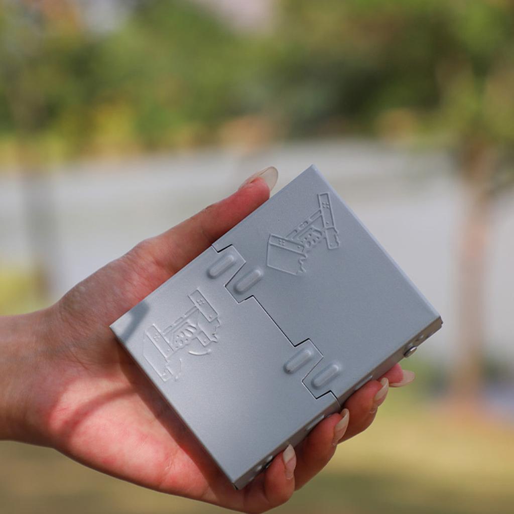 Portable Folding Camping Stove, Solid Alcohol Fuel Stove, Outdoor Travel Cooking Stove