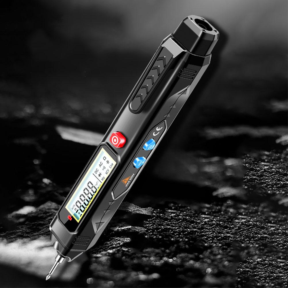 AC DC Voltage Detector High Precision Smart Digital Multimeter with Flashlight Multimetro Voltmeter Tester for Circuit Detection