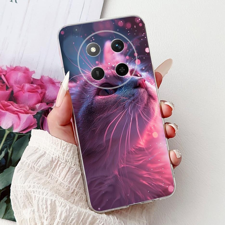 For Honor X9C Case Magic 7 Lite BRP-NX1 New Luxury Painted Cover Soft Slim Phone Case For Honor Magic7 Lite HonorX9C Smart Shell
