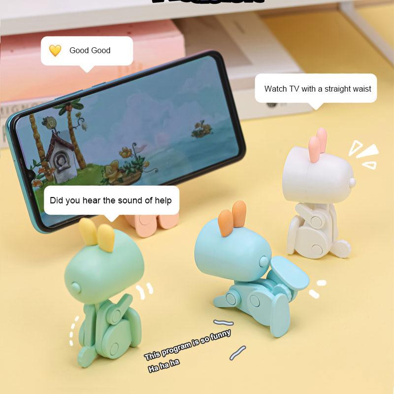 Veilleuse LED Mini Dessin Animé Mignon Animal de Compagnie Lumière Chien Cerf Dinosaure Portable Pliable Lampe de Table Étudiant Enfants Salon Chambre Décor