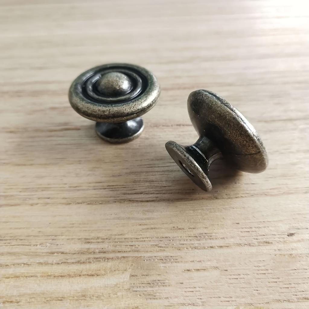 6 pieces of new Chinese-style drawer handles. Round cabinet drawer handles, furniture hardware.