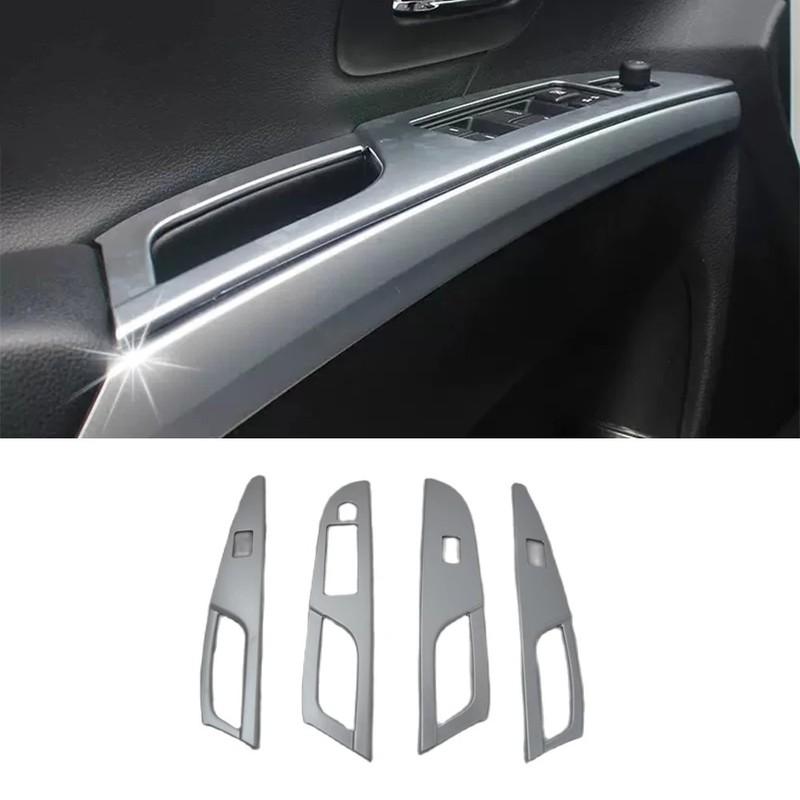 For Suzuki SX4 S-Cross 2015 2016 - Door Armrest Window Buttons Trim Glass Switch Frame Panel Covers Car Styling Accessories