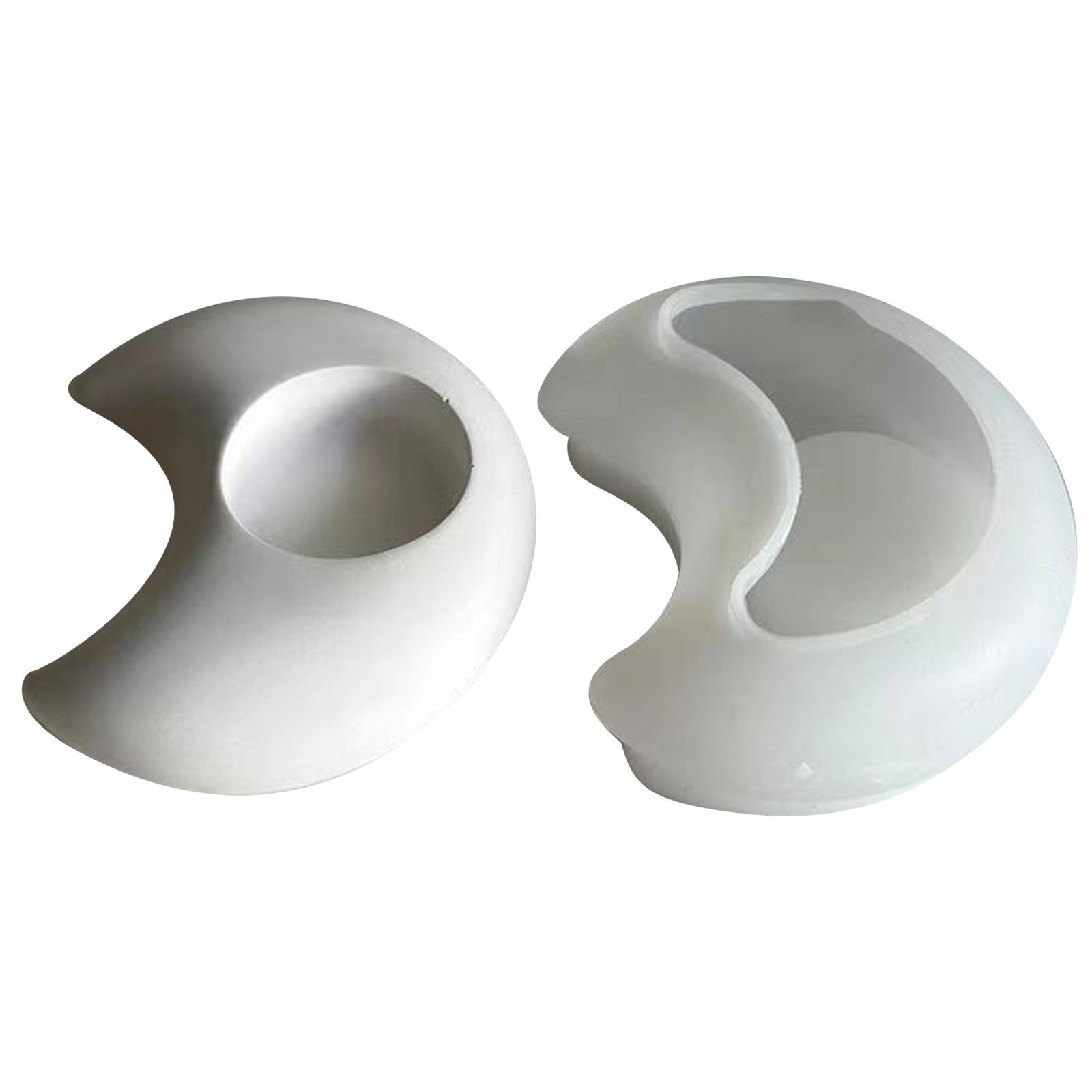 

Эпоксильная форма для подсвечника Силиконовая форма Форма для основания свечи Звезда/Луна/Сердце Формы для подсвечников DIY Украшения Домашний декор B