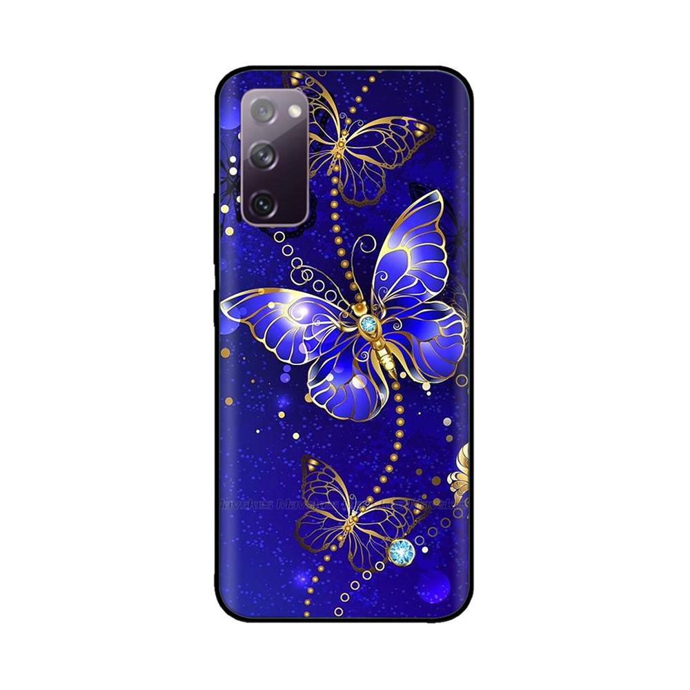 For Samsung Galaxy S20 FE Phone Case Cute Panda Funda Back Cover For Samsung S20 Ultra S20+ Liquid Silicone Protective Bumper