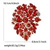 Crystal Glass Brooch for Women Rhinestone Pins Friends Party Gifts Banquet Jewellery Accessories
