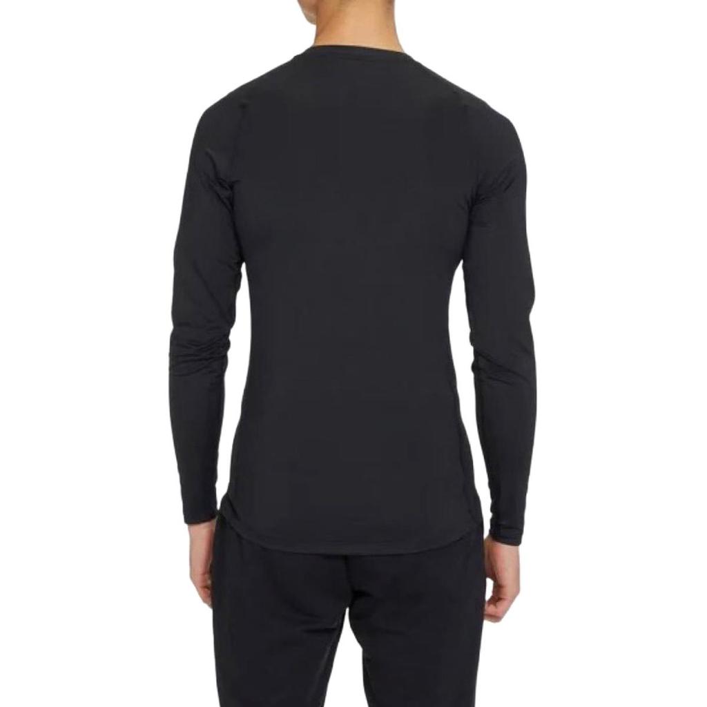 Nike Pro Logo Rundhals Slim Fit Raglan Langarm T-Shirt Herren Tops DN4304-010