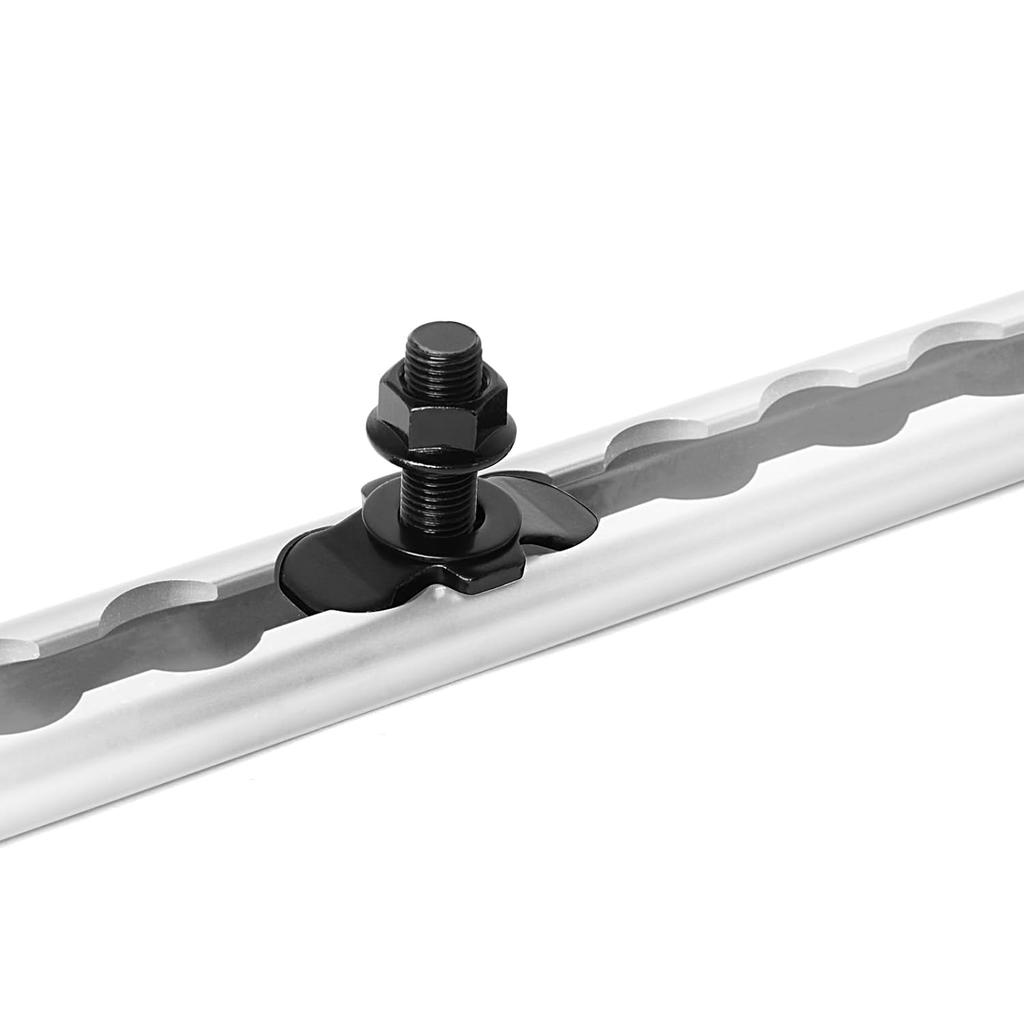 L Track Threaded Stud Fittings L-Track Threaded Double Stud Lug Fitting Tie Down, Used With L Track Rails For Truck Bed Or Trailer Cargo Control,