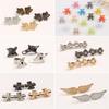 Alloy Waist Buckle Decorative Buttons No Sewing Detachable Button For Jeans Waist Adjustment Clothing Accessories Tool