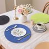 PP Ronde Handgeweven Placemats  Hittebestendige Matten  Tafelmatten  Hotel Westerse Eetmatten  Antislip Matten  Woondecoratie