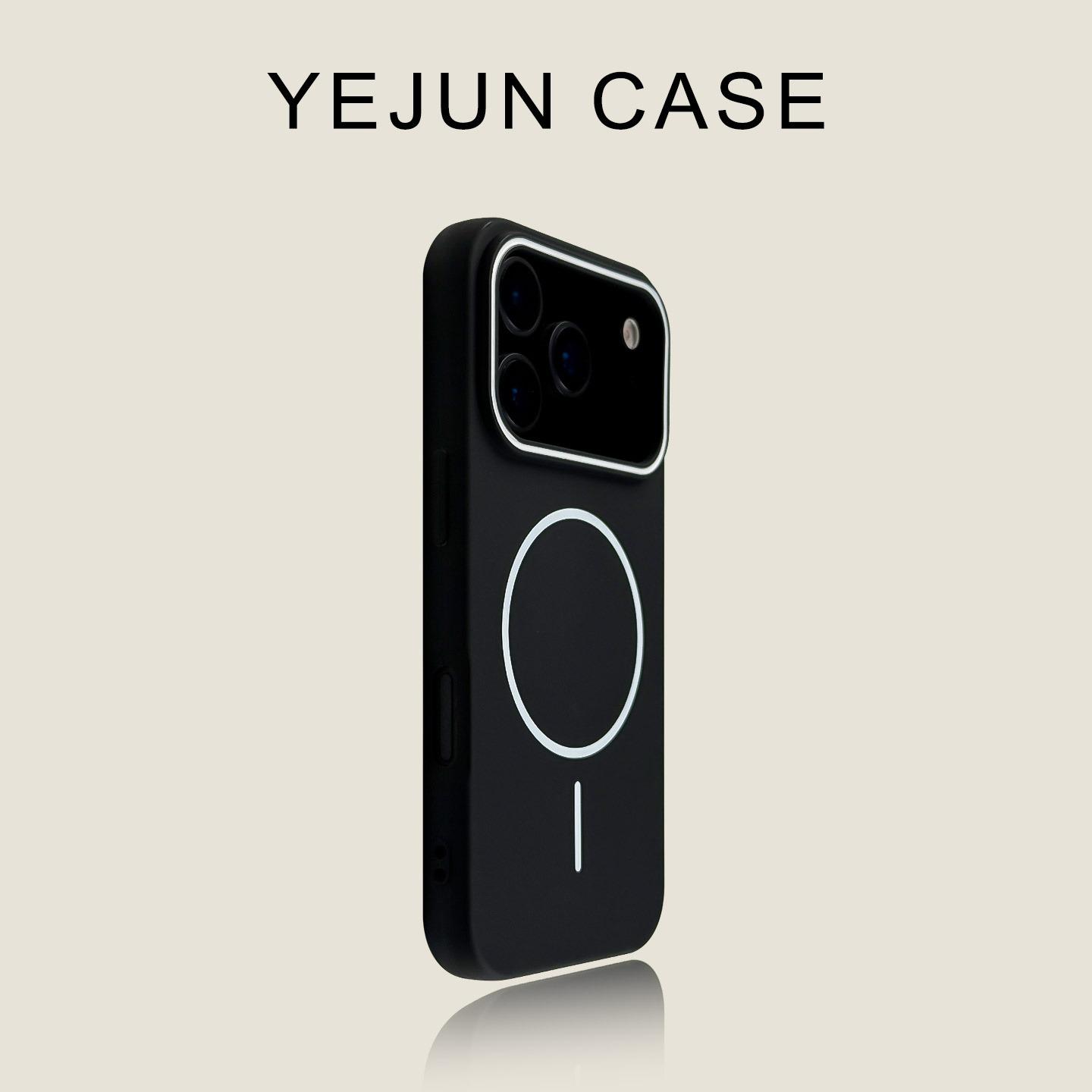 

Ultrathin Simple Magsafe Phone Case for For Iphone 17Air 16 15 14 Plus 13 12 11 Pro Max Matte Lens Wireless Charging Soft Cover iPhone 14 Plus