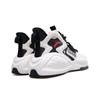 Anta Badass 2.0 Fabric Synthetic Leather Breathable Mid-Top Sneakers Men Sneakers Black White Red 112038081-5