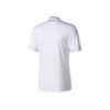 adidas Striped V-Neck T-Shirt With Brand Logo Print Men Tops White B47873