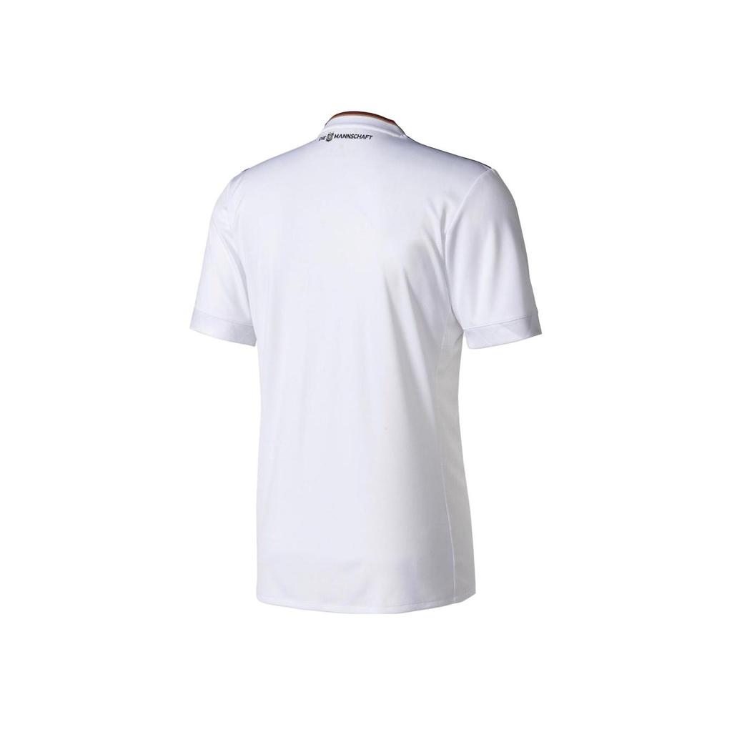 adidas Striped V-Neck T-Shirt With Brand Logo Print Men Tops White B47873