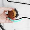 Pot Lid Holder Wall Mount Drainage Design Stylish Sturdy  Multifunctional Pot Lid Rack for Ki