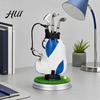 Practical Office Supplies Men Golf Pen Holder Set, Mini Bag Desk Organizer with 3 Set Club Pens, Novelty Decor for Men, Business Gift Desktop