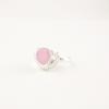 Rose Chalcedony Gemstone 925 Sterling Silver Handmade Gift Jewelry Women Ring RR-48-18