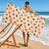 Colorful Star Pattern Beach Towel Beach towel quick-drying for travel outdoor sports jogging beach and swimming