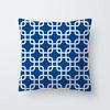 Bedroom Pillowcase Living Room Sofa Car Seat Chair Home Office Waist Cushion Cover Blue Simple Modern Home Decor