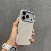 Business Commute Flannel Fabric Magnetic Charging Hard Case For IPhone 17Pro Max Air 16 15 13 14 12 Alloy Button Anti-drop Cover