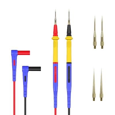 1000V 20A Digital Multimeter Sample Test Leads Pin Needle Tip MultiMeter Tester Leads Probes Wire Pen Cable Tool