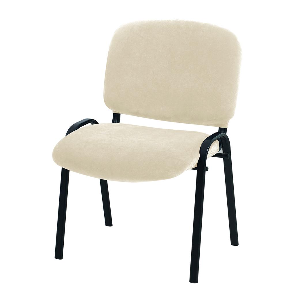 2Pcs/Set Solid Color Velvet Folding Dining Chair Cover Office Chair Backrest Seat Covers chair Slipcovers for Office Wedding