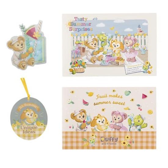

Duffy Friends Postcard Bookmark Tasty Summer Surprise 2022 DisneySea Disney Merchandise Souvenir & & [Tokyo Exclusive]