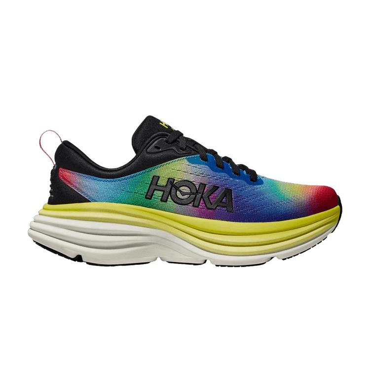 

HOKA Bondi 8 Rainbow Мужские кроссовки Разноцветный Черный 1123202-BKML 43