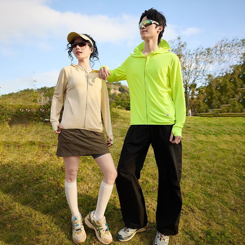 UPF10 + sunscreen clothing men's and women's summer outdoor skin clothing UV protection light and breathable sunscreen clothing jacket