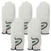 Kasco Golf Glove TK-562S (5-Pack, 22cm, White)
