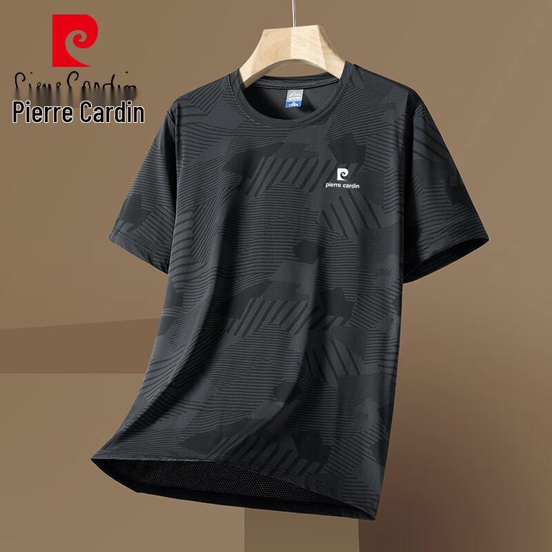 Pierre Cardin Men s Round Neck Short Sleeve T-Shirt 4XL