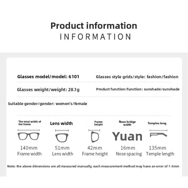 Ladies' sunglasses, men's and women's retro oval small frame sunglasses