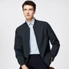 Shanshan Men's Baseball Collar Jacket