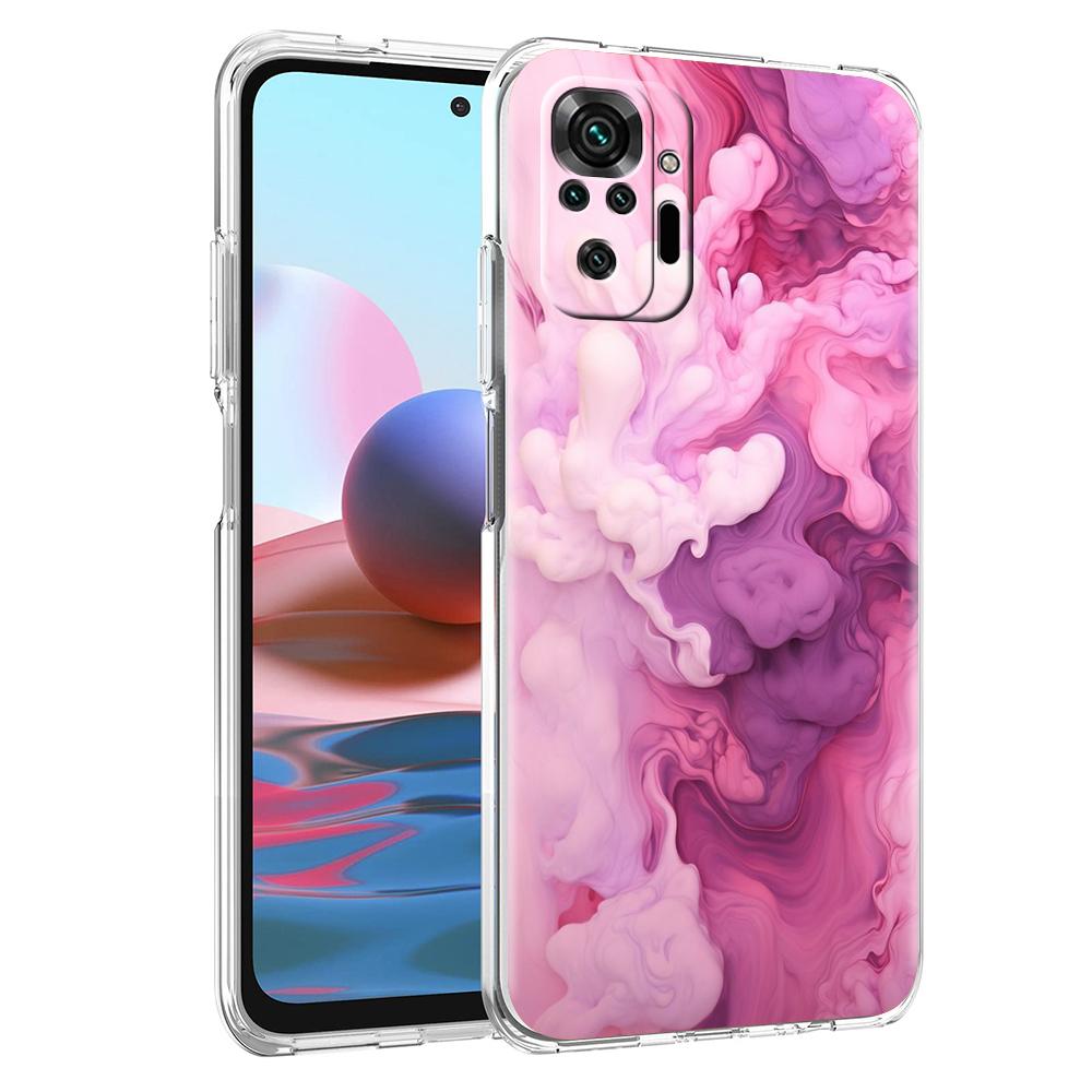 Floating Liquid Candy Mural Phone Case For Xiaomi Redmi Note 14 13 12 5G 9S 9 10 11 Pro Plus 4G 9T 14C 13C 12C 10C 9C 9A Cover