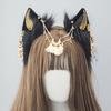 Wolf Cats Foxes Tail Wolf Ears Headbands Halloween Christmas Party Costume Toy Gift for Woman Man Cosplay
