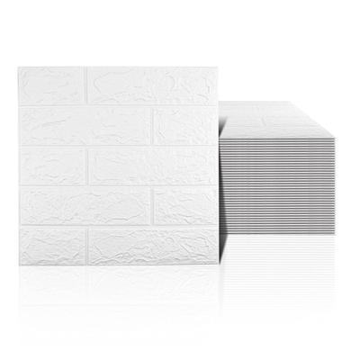 Sodeno 3D Wallpaper, 40-Piece Set, Cushion Sheet, Removable Wallpaper, Wallpaper Renovation, 3D Sticker, Brick Pattern, Easy To Apply, Waterproof, Cut