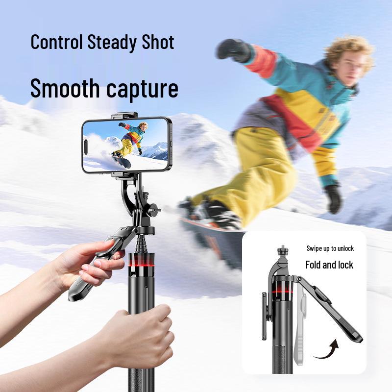 F06 Retractable Selfie Stick Tripod: Travel Photography Bracket