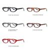 Retro New Oval Plastic Anti Blue Light Glasses for Men and Women Fashion Trendy Reading Glasses