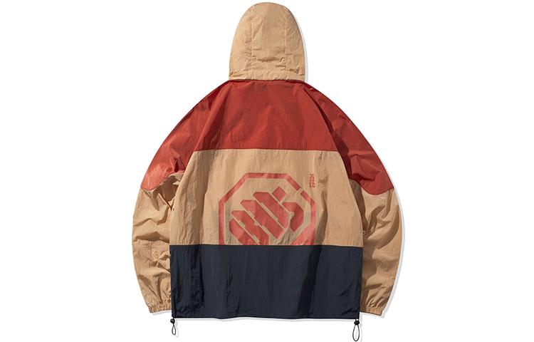 Men's Li-Ning BADFIVE Jackets Men's Taupe Hooded Moderate Other