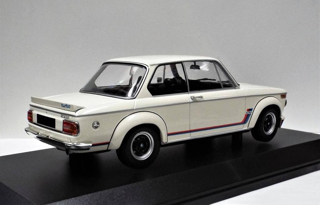 PMA1/18 BMW 2002 Turbo 1973 White (Product No. 155 026200) Die-cast Miniature Car