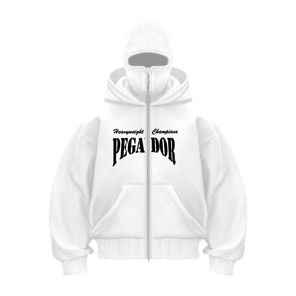 New Men's and Women's Casual Sportswear for Autumn and Winter with Hooded Face Mask Design and Warm Design
