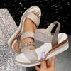 Women Wedges High Heels Sandals New Platform Shoes Summer Fashion Dress Beach Slippers Femme Walking Pumps Slides Zapatos Mujer