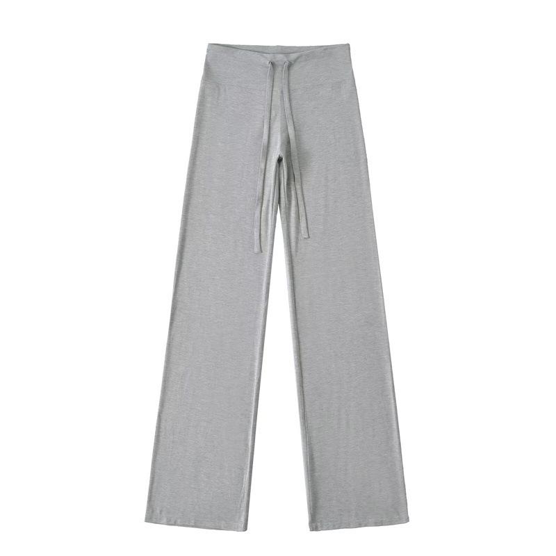 

High-Waisted Wide-Leg Stretchy Yoga Pants for Tall Women - Summer Casual and Comfortable Sportswear Medium