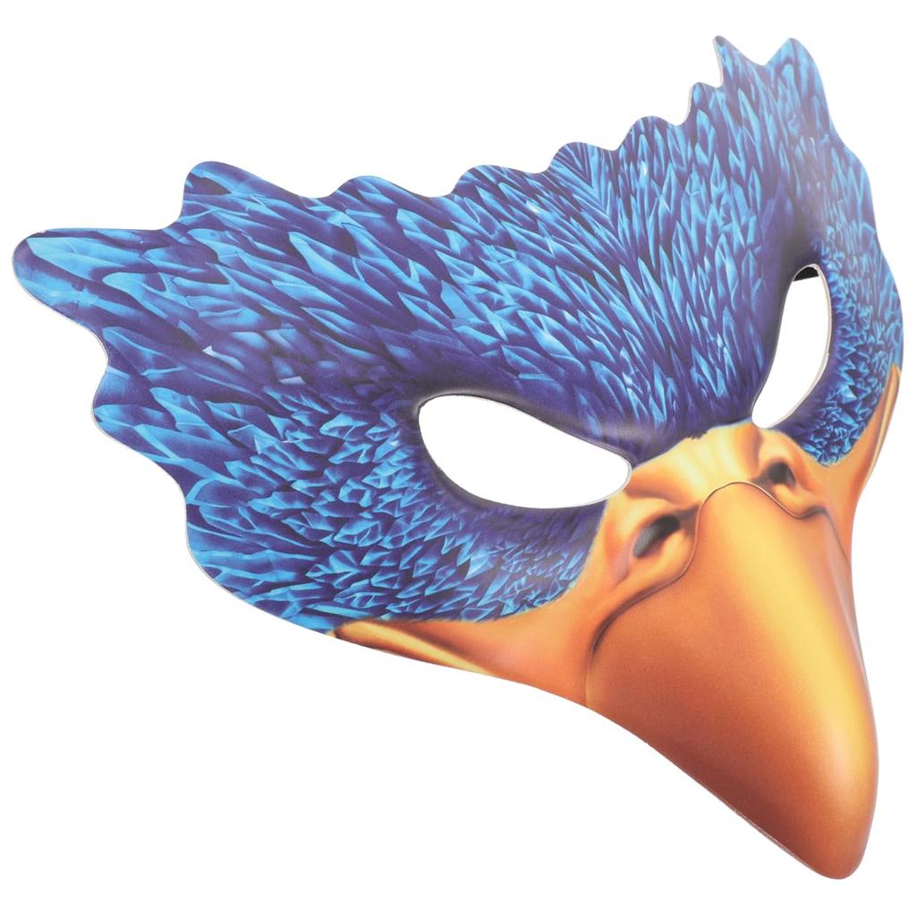 NOLITOY Eagle Mask, Costume, Cosplay, Masquerade, Halloween Party Accessory, Bird Beak Shape, Realistic, Funny, Cool, Stylish, Scary Headgear for Men